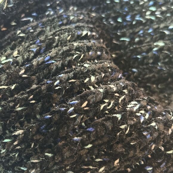 Nordstrom’s black blue and white Infiniti Short scarf - Picture 3 of 8